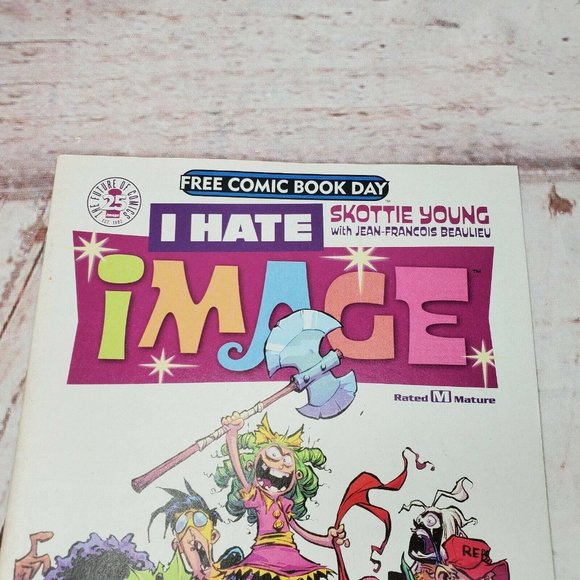 Image Comics I Hate Image Skottie Young W/ Jean Francois Beaulieu Comic Book Rat - Picture 5 of 10
